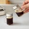 Kitcheniva Mini Leakproof Glass Mason Jars (4 Pcs) - For Expresso, Jam & Honey